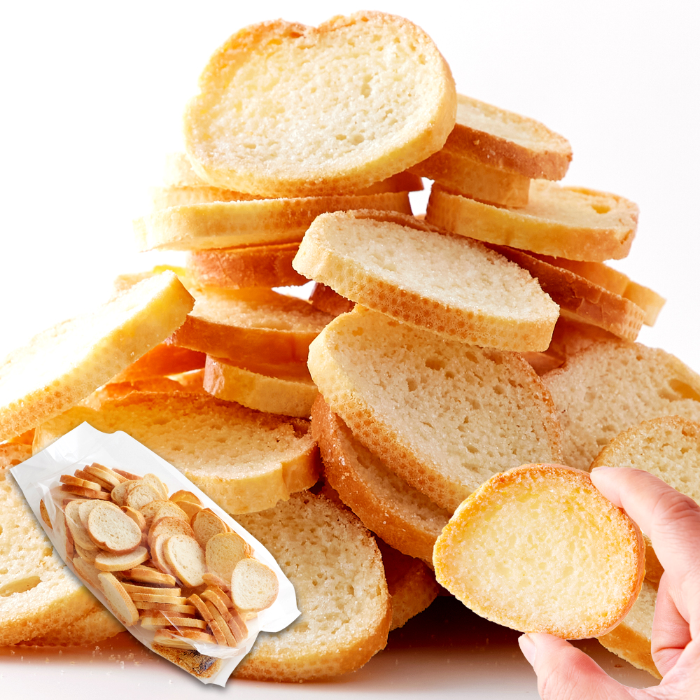 【　SB会員限定　】バターと小麦の風味を活かしたパン屋さんのこだわりラスク!!【訳あり】シュガーラスク500g
