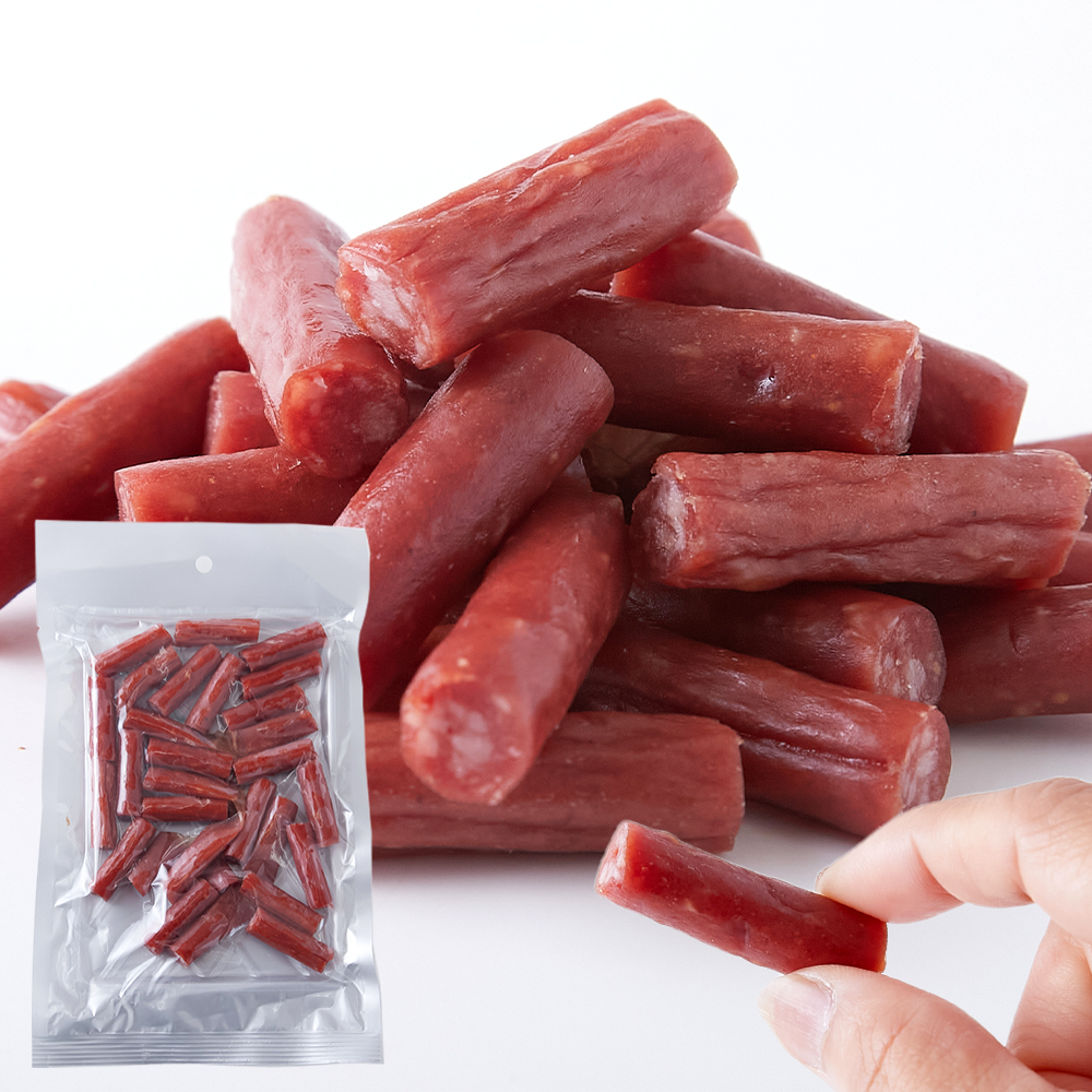 ※独占店舗品※　国産鶏肉の旨みと桜チップの燻製の香り。【無選別】カルパス125g