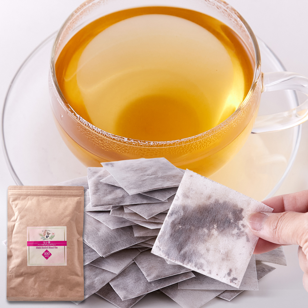 キレイときめく毎日へ。【お徳用】ヒシ茶ハーバルブレンドティー100包
