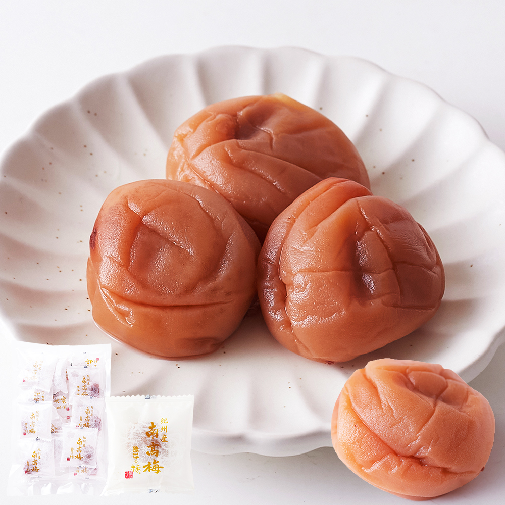 ※独占店舗品※ 梅の酸味とレモンの酸味♪紀州南高梅使用！レモン梅　16粒