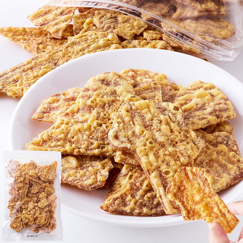 ※独占店舗品※　懐かしくて旨い!!サクッと香ばしい後引く美味しさ。訳ありいか姿フライ180g＜プレーン味＞