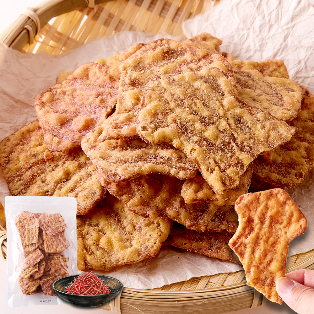 ※独占店舗品※　広島発ご当地スナック×紅生姜!!訳ありいか姿フライ180g＜紅生姜味＞