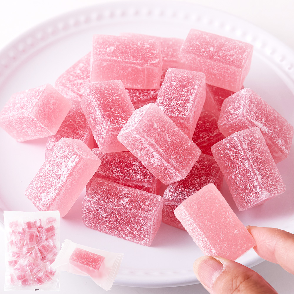 ※独占店舗品※　長野県産ナガノパープル果汁使用！ナガノパープル寒天ゼリー500g