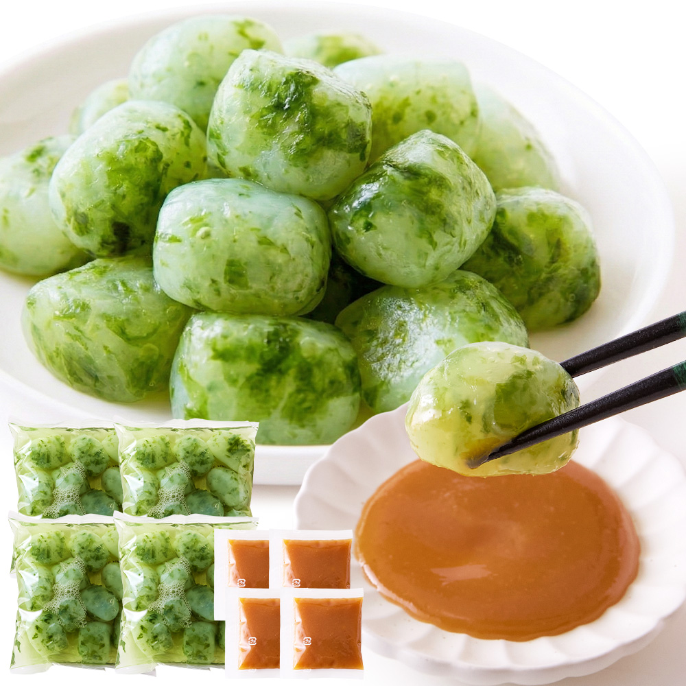 ■アナラボ■　伊勢志摩あおさのり玉こんにゃく からし酢みそ付4P