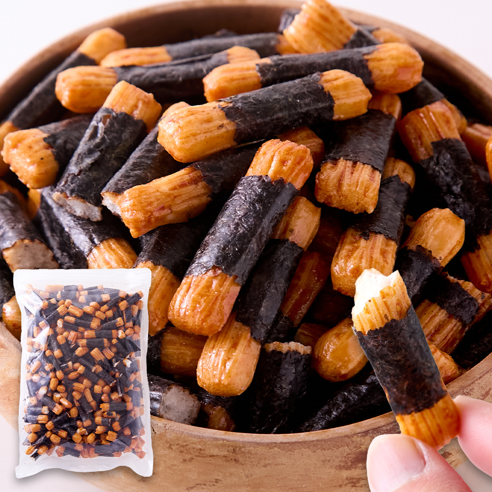 ※独占店舗品※　無選別でお届け！訳ありのり巻きあられ300g