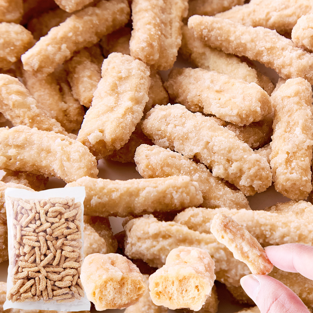 ■アナラボ■　クッキーのような食感と味わい。国産小麦、北海道産牛乳使用！クッキーかりんとう(ミルク味)500g