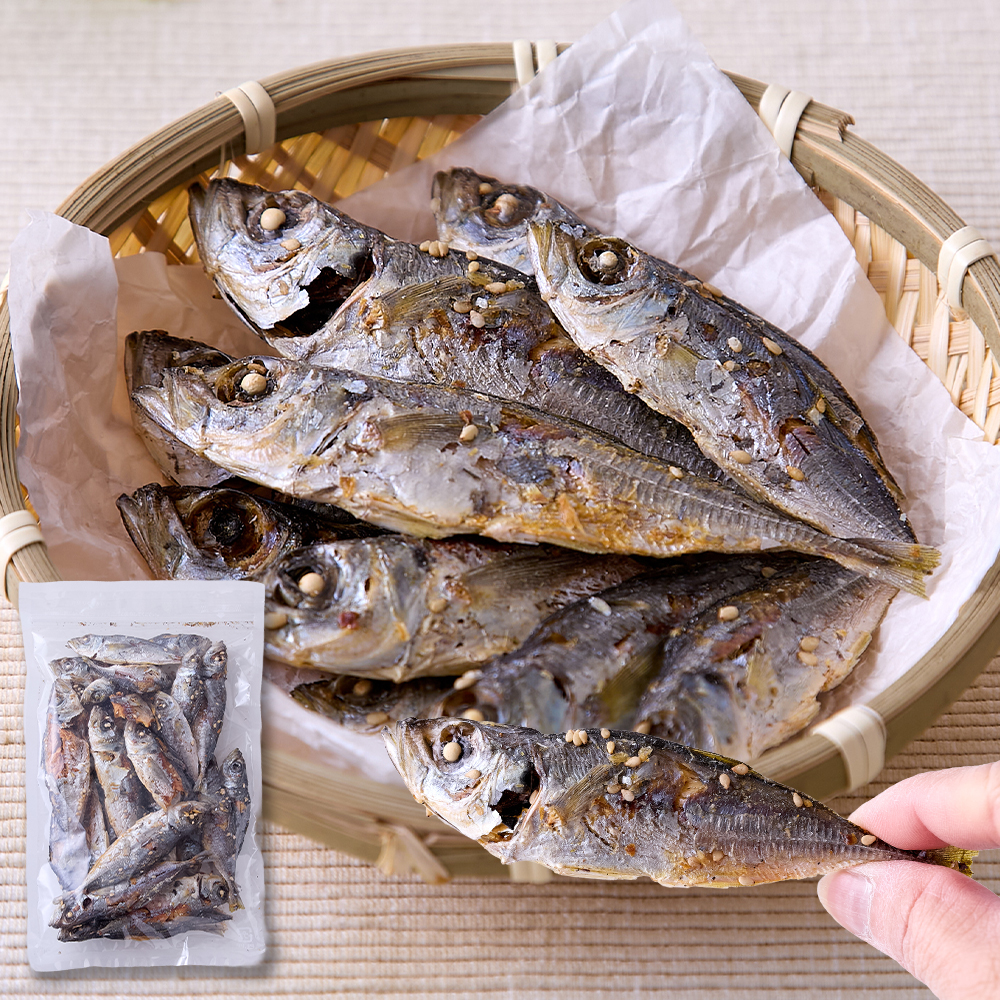 ■アナラボ■　骨まで丸ごと 小あじスナック　甘塩醤油味130ｇ