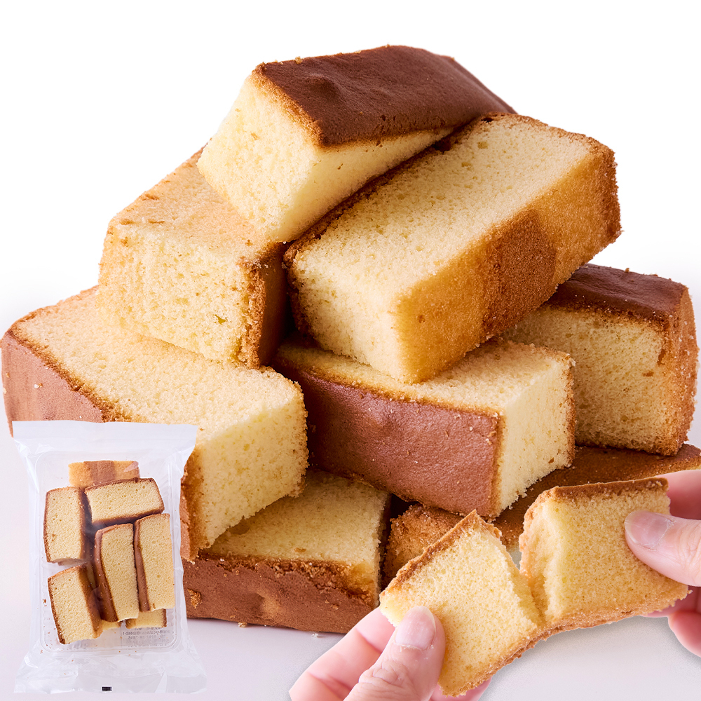 ■アナラボ■　シフォンケーキのようなふんわり食感♪シフォンカステラ≪プレーン≫11切セット