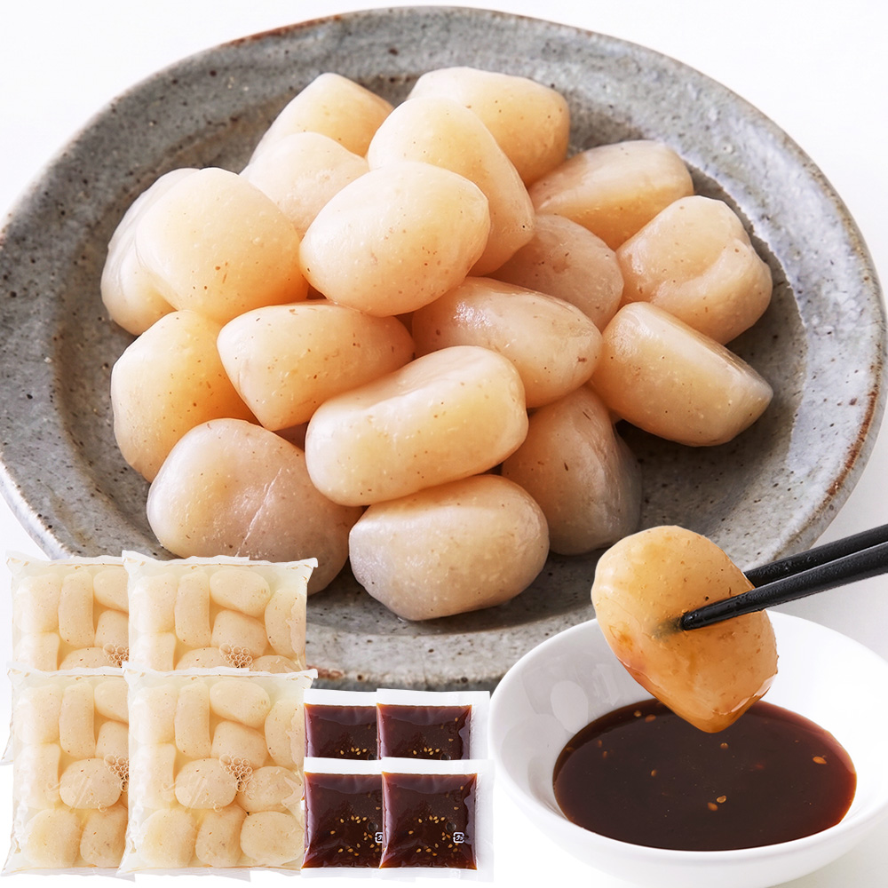 ■アナラボ■　国産かつお節を練り込んだ　かつおぶし玉こんにゃく【田楽みそ付】4袋セット