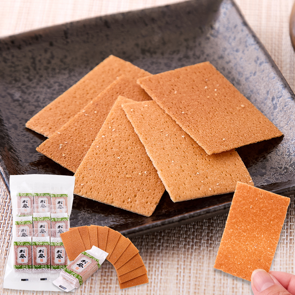 ■アナラボ■ 伝統銘菓をご自宅用で…「松風」9袋セット（210g）